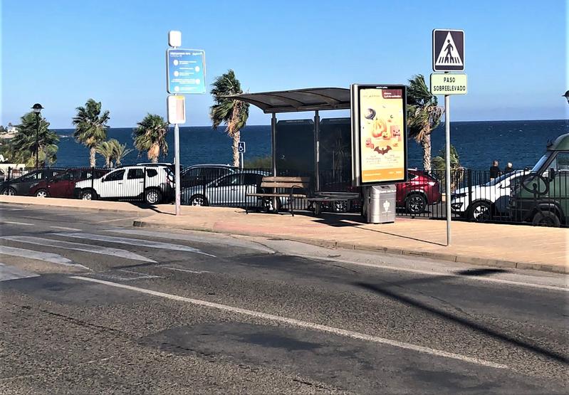 Mojacar (Playa Blanca bus stop)