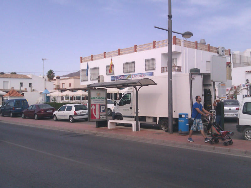 Mojácar (Delfin Dorado, bus stop)